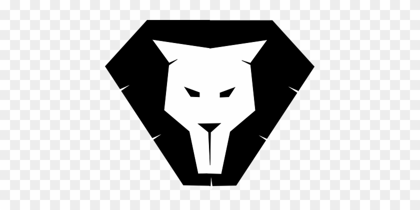 Lion, Silhouette, Logo, Animal, Sign - Animal Lion Logo #306313