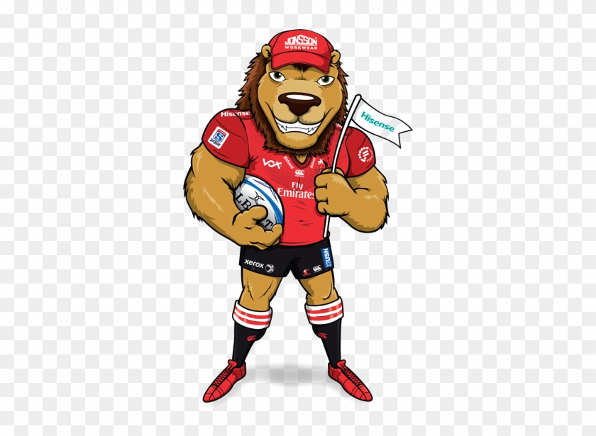 Give Us A Roar - Clipart Golden Lions Rugby Logo #306422