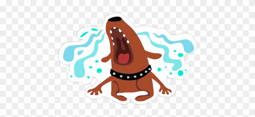 Transparent Png Sticker - Dog Catches Something #306430