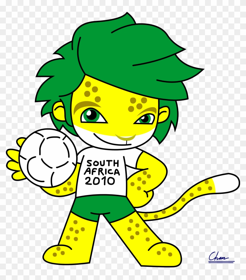 I'm Not Lion' I Love This Mascot - Fifa World Cup 2010 #306439
