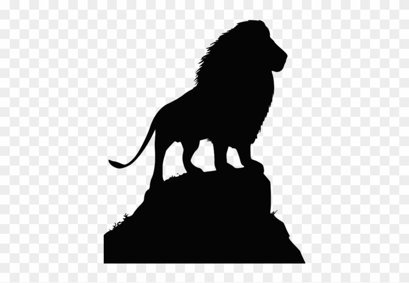 Lion Simba Silhouette Clip Art - Skin A Lion: A Treasury #306450