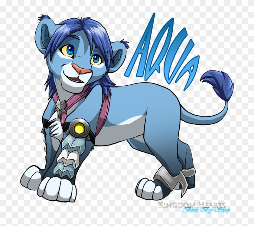 Aqua Lion Cub By Nightrizer - Lion #306482