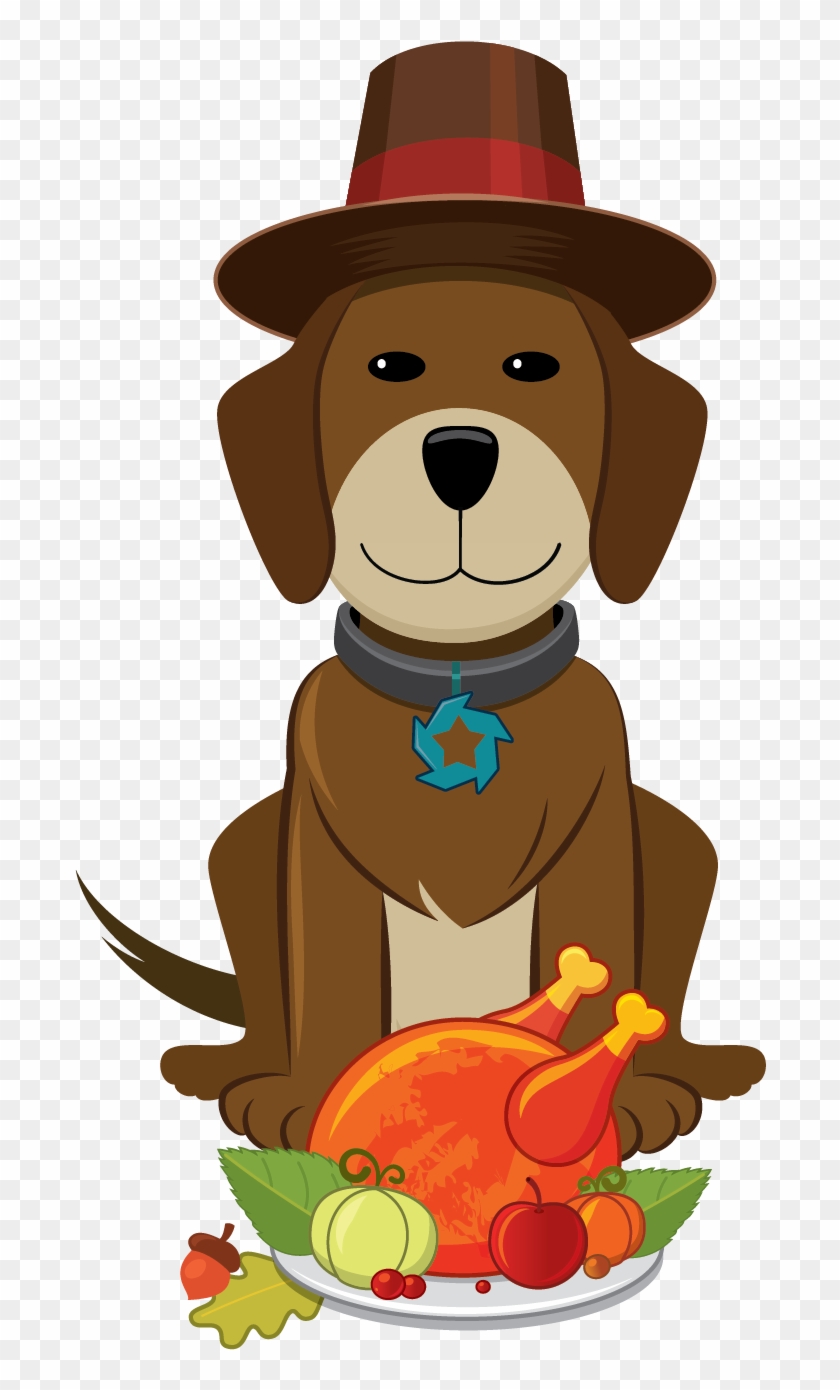 Dog Thanksgiving Clipart - Thanksgiving Day #306483