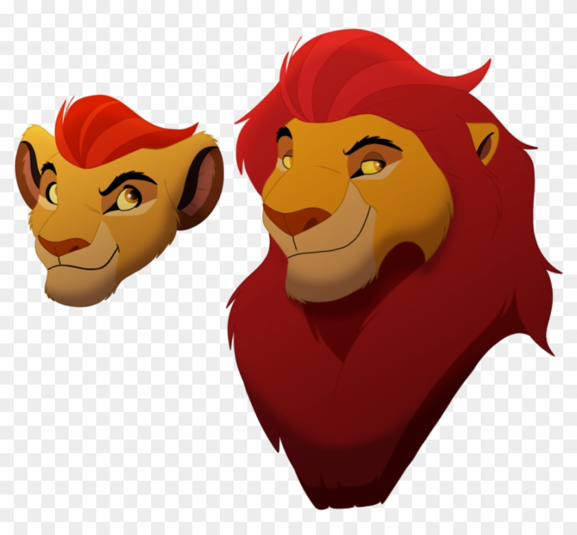 Kion Cub Vs Adult By Lionobsession - Lion King Nala's Father #306492