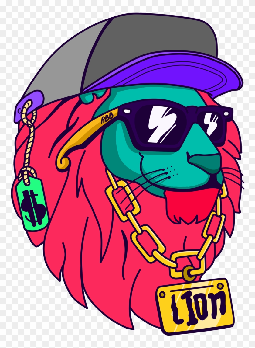 Young Lion Swag By Rubenborges - Swag Cartoon Png #306575