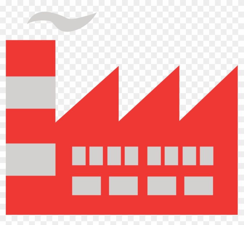 Factory Building Clip Art Clipart - Factory Clipart Png #306705