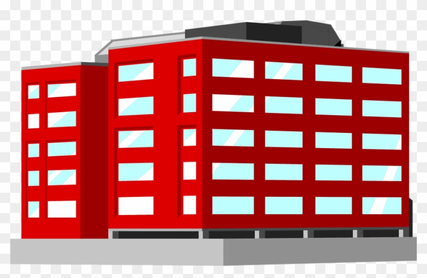 Office Building Clipart Png - Office Building Clipart Red #306717