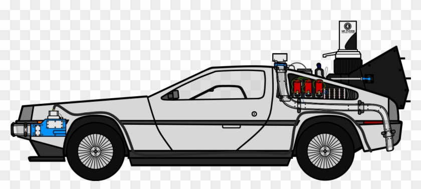 Delorean Time Machine Png #306748