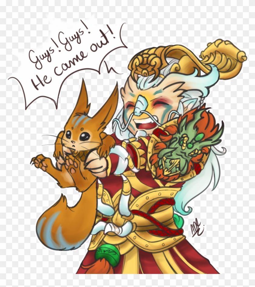 Theyaminotenshifox Smite - Ratatoskr Fan Art #306763