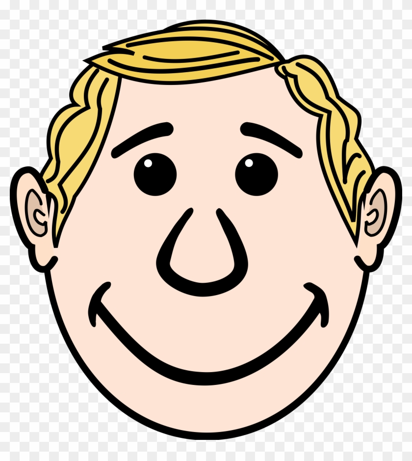 Clipart - Father's Face - Father Face Clipart #306795