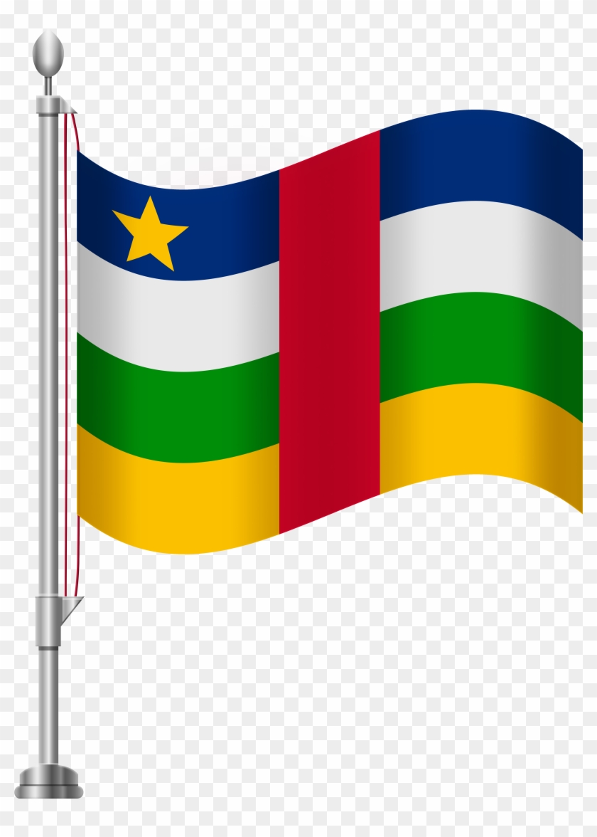 Central African Republic Flag Png Clip Art - Central African Republic Flag Png Clip Art #306829