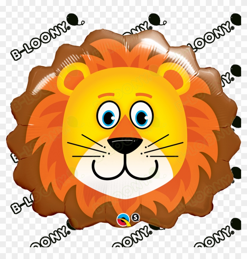 30" Lovable Lion Balloon - Mylar Balloons Foil #306835