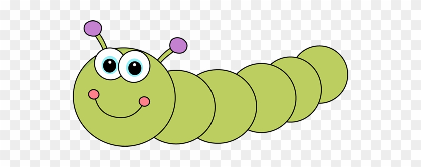 Insect Clipart Green Caterpillar - Caterpillar Black And White #306848