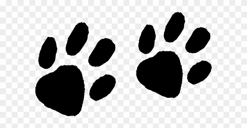 Outline Lion Footprint - Animal Footprints Clip Art - Full Size PNG ...