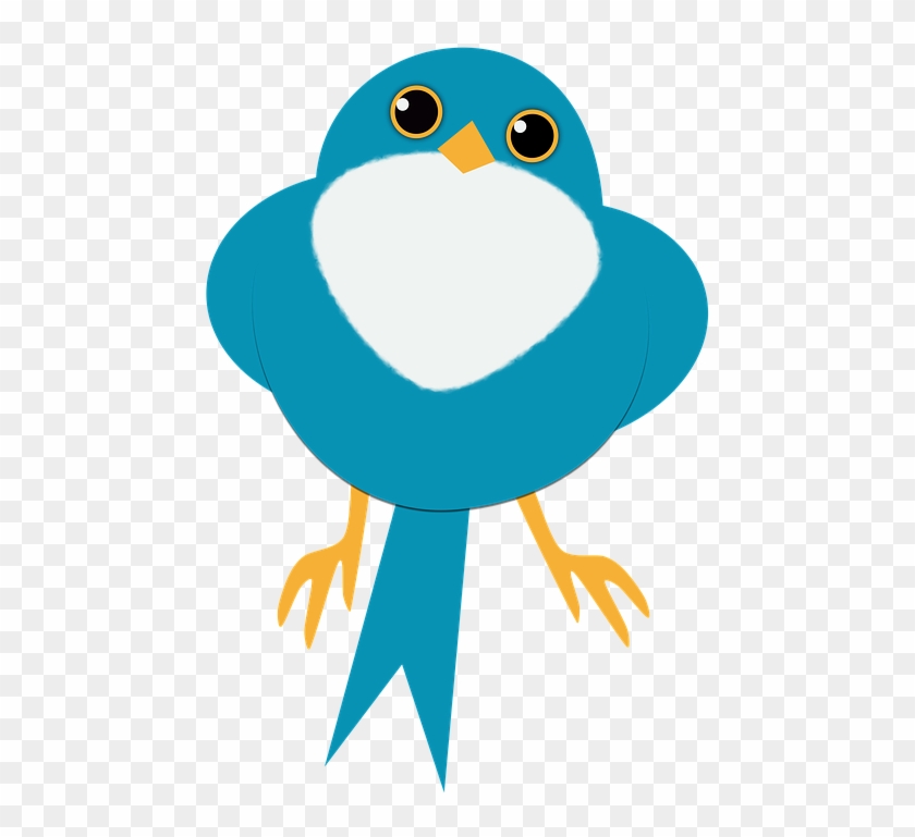 Blue Bird Clipart 28, - Blue Bird Clipart 28, #306880