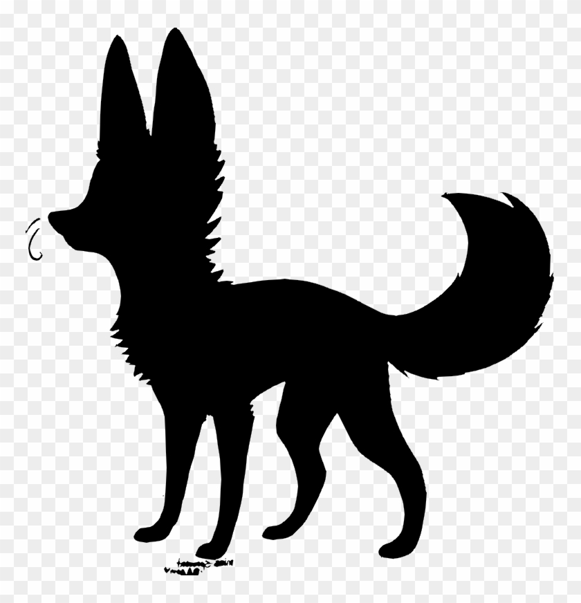 Black Fox - Black Fox Png #306888