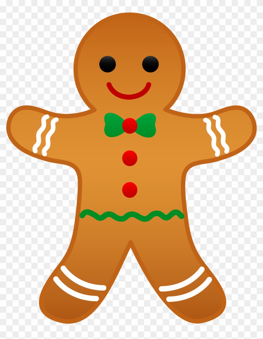 Gingerbread Man Clip Art #306900