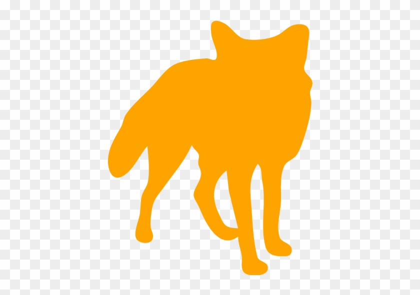 Orange Fox Icon - Black Fox Transparent #306918