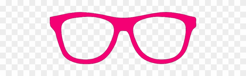 Pink Nerd Glasses Clipart - Glasses #306931