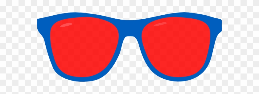 Nerd Glasses Nerdy Glasses Clip Art At Clker Library - Blue Sunglasses Clipart Png #306932