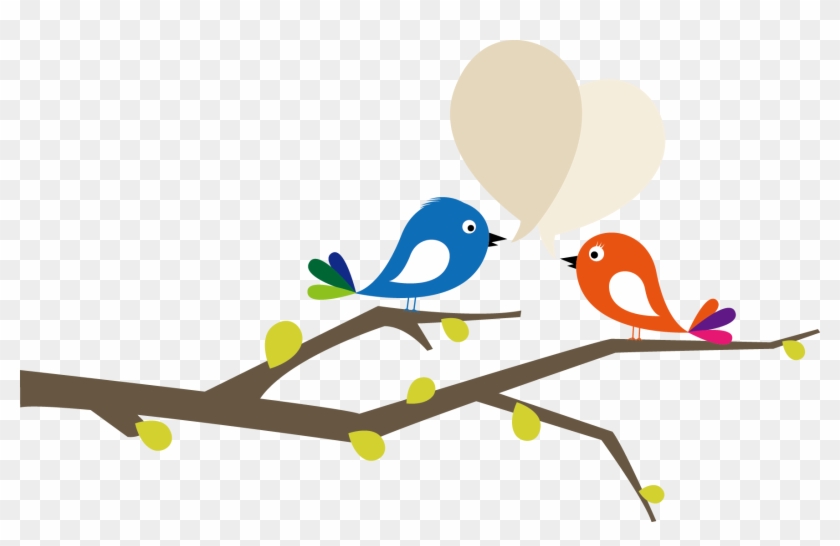 Lovebird Cartoon Clip Art - Lovebird Cartoon Clip Art #306949