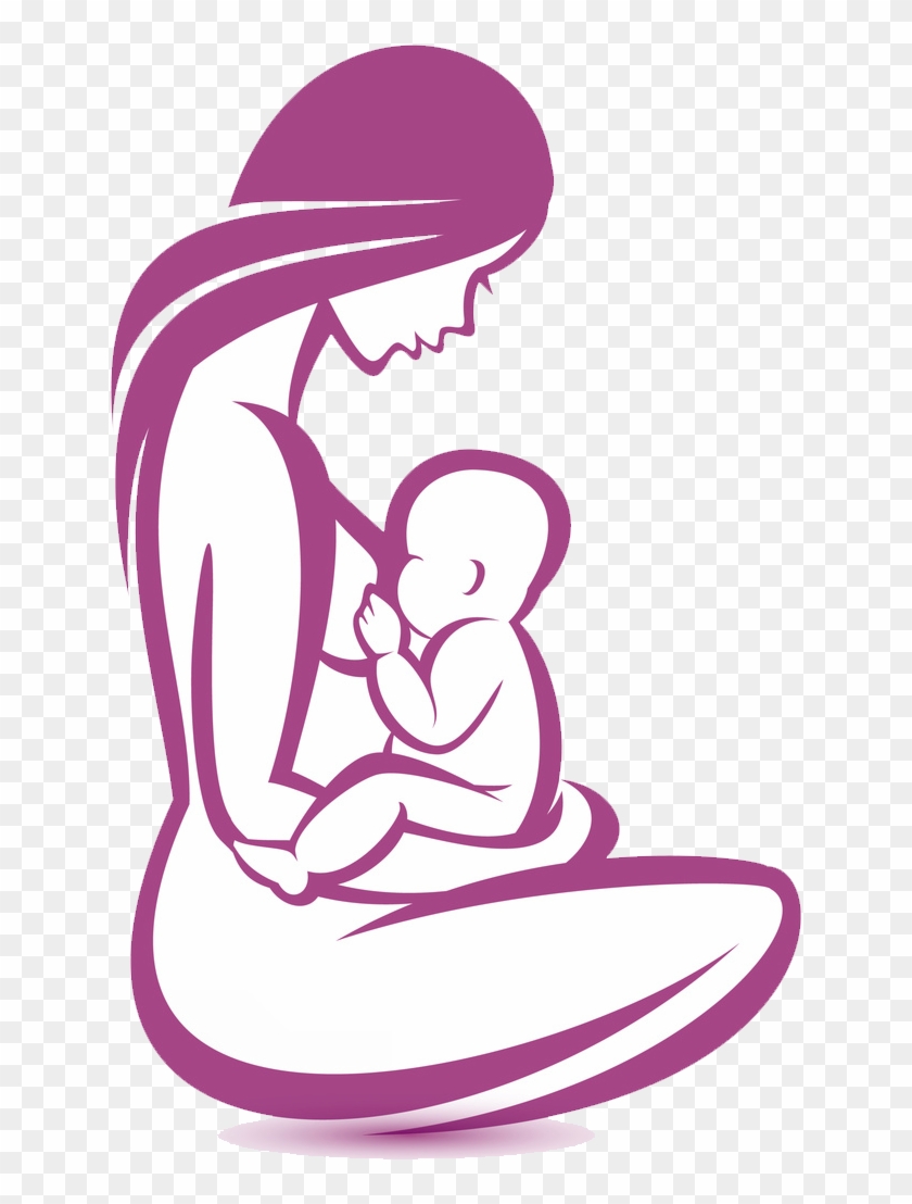 Breastfeeding Breast Milk Clip Art - Breastfeeding Mother Vector #306950