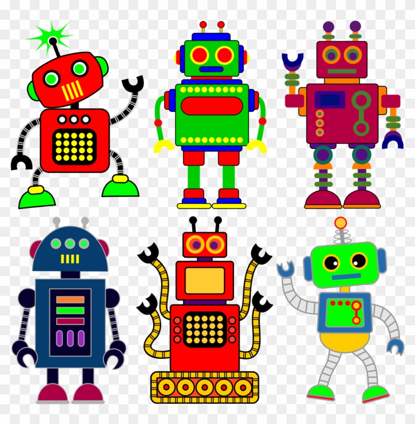 Robot Clipart For Your Project - Free Clip Art Robots - Free Transparent  PNG Clipart Images Download