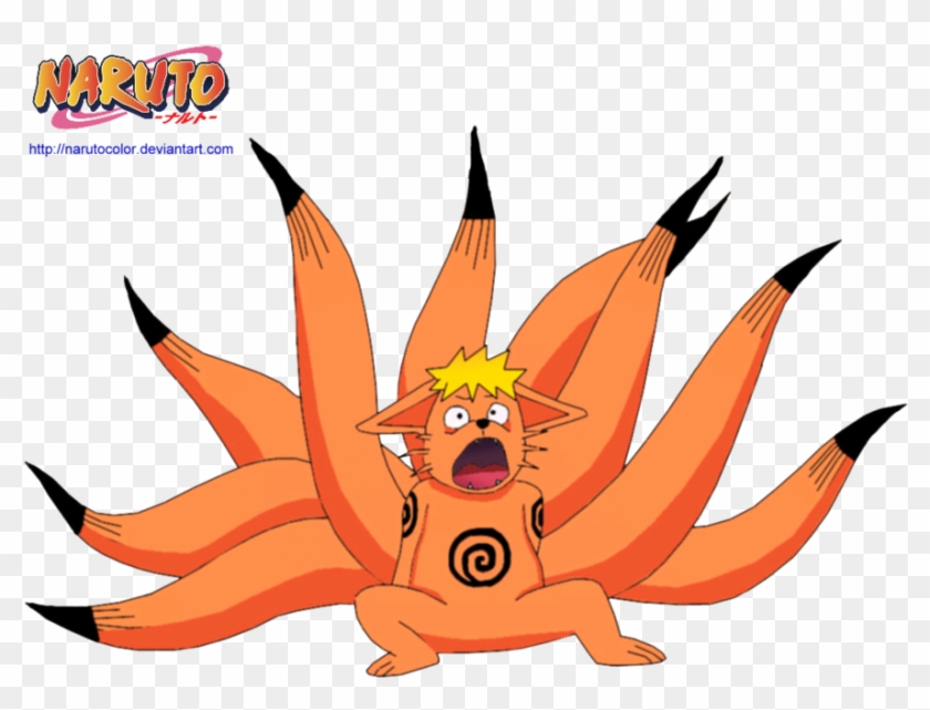 Fox Clipart Naruto - Naruto And Baby Kurama #307065