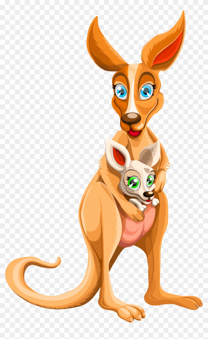 Kangaroo Cartoon Transparent Images - Kangaroo Png #307178