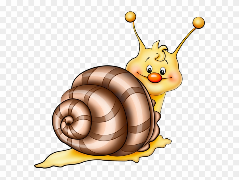 Brown Snail Cartoon Png Picture - Clip Art Png Cartoon #307180