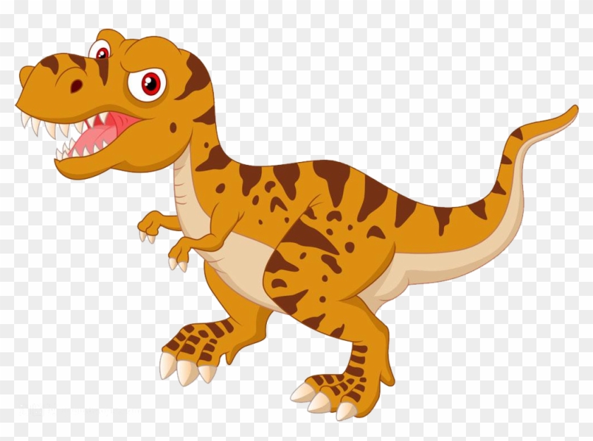 Tyrannosaurus Cartoon Dinosaur Illustration - Cartoon Tyrannosaurus #307204