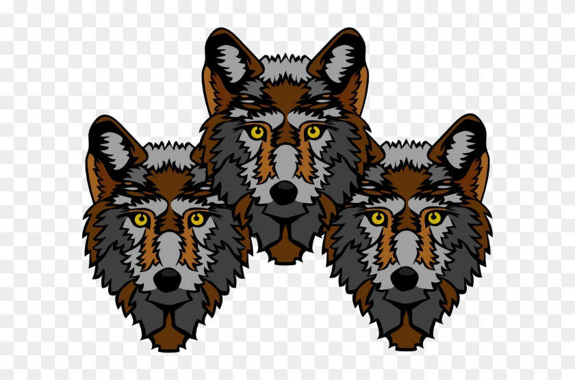 Three Wolves Clipart #307205