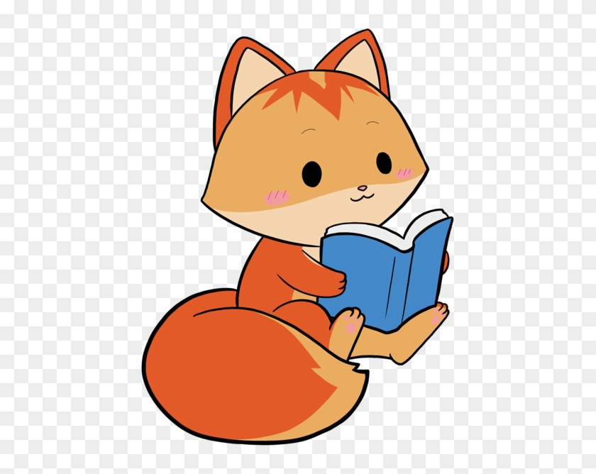 Cute Fox Mascot - Reading Mascot #307214
