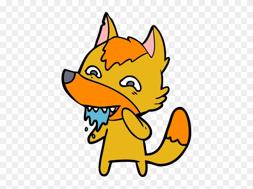 Cartoon Fox Vector - Loup Dessin Animé #307221