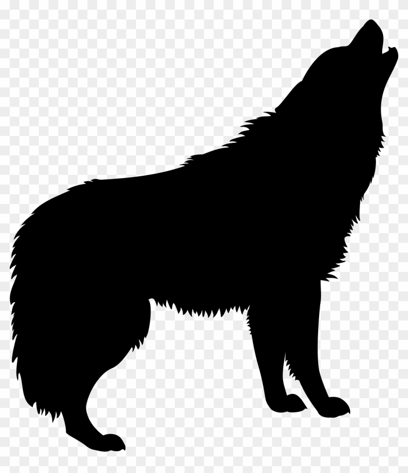 Tigers Stock 14 2 Howling Wolf Silhouette Stock By - Wolf Silhouette #307290