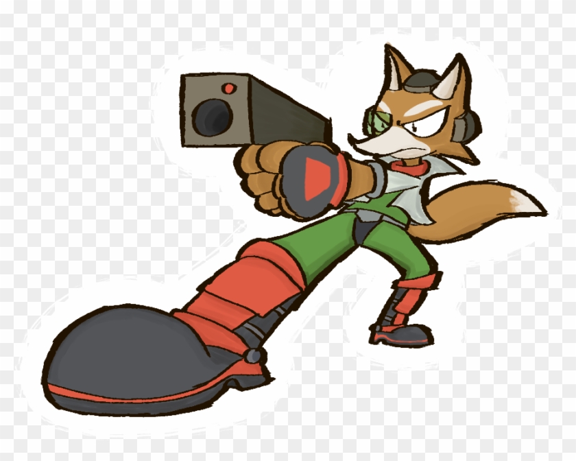 Super Smash Bros V2 007-fox By Guuguuguu - Super Smash Bros. #307291