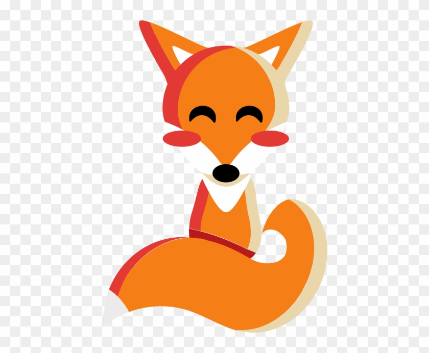 Fox With Eyes Closed And Tail Wrapped Around The Front - Vulpini #307300
