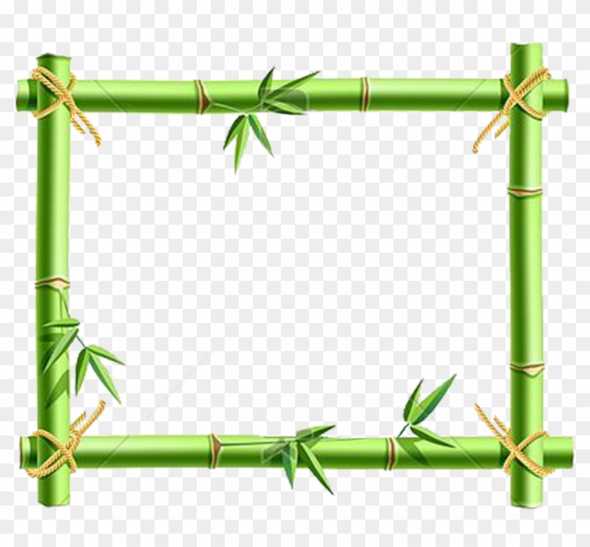 The Gallery For > Bamboo Frame Png - Cadre Bambou #307353