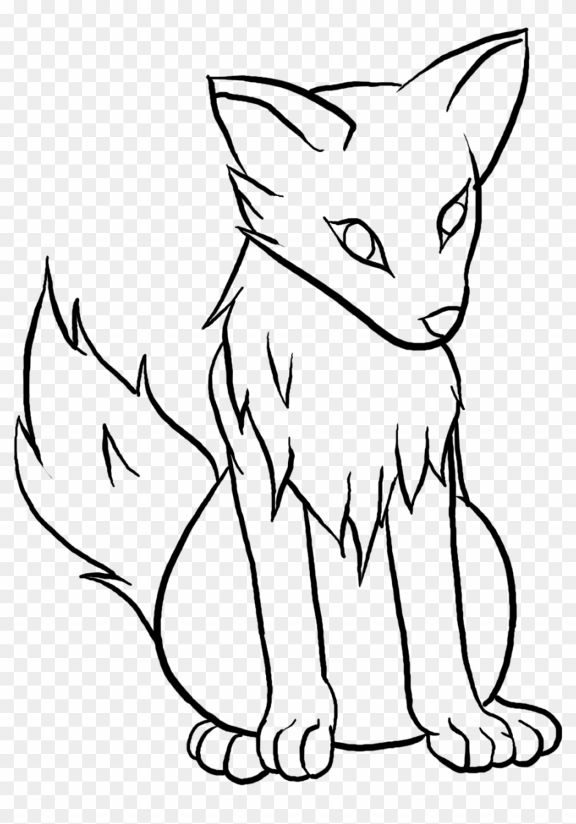 Coloring Pages Dazzling How To Draw Wolf Pups A Pup - Draw A Wolf Pup Step #307511