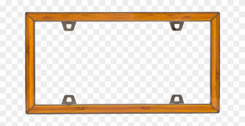 Bamboo License Plate Frame - Wood Licence Plate Frames #307548