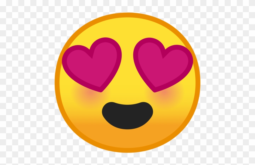 Google - Emoji Heart Eyes Google #307547