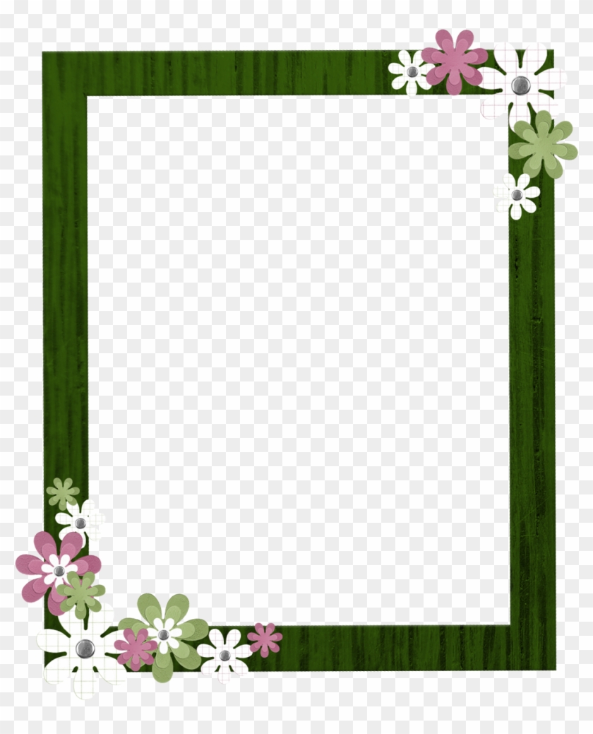 Yellow Frame Png - Floral Border #307605