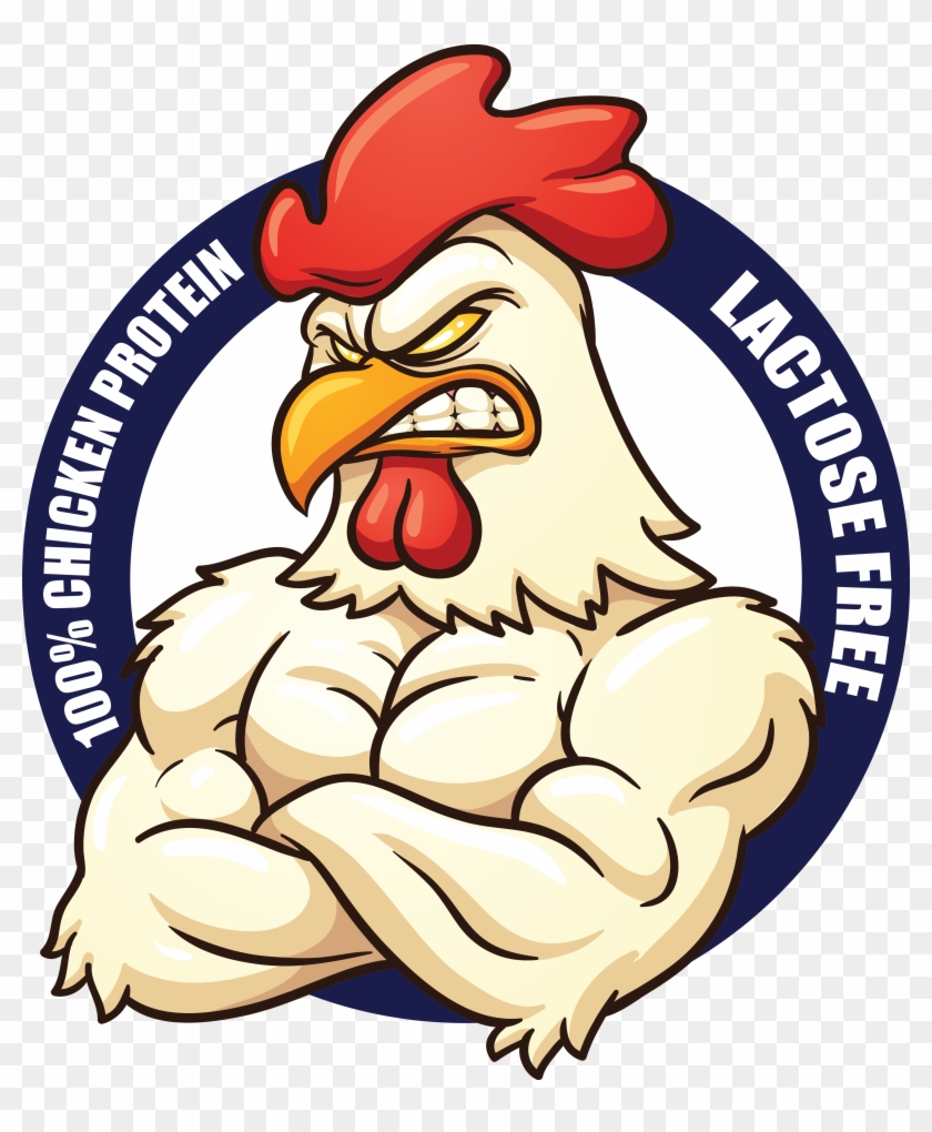Chicken Amino Acid Tablets And Gain Lean Muscle Mass - Cartoon Chickens Angry #307640