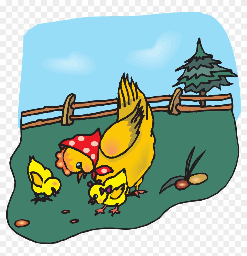 Chick Clipart Chicken Feed - Chicken Clip Art #307647