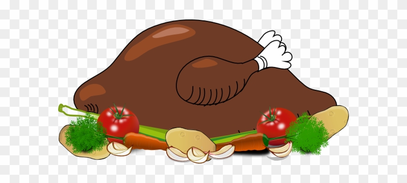 Fried Chicken Dinner Clipart - Grilled Chicken Vector Png - Free