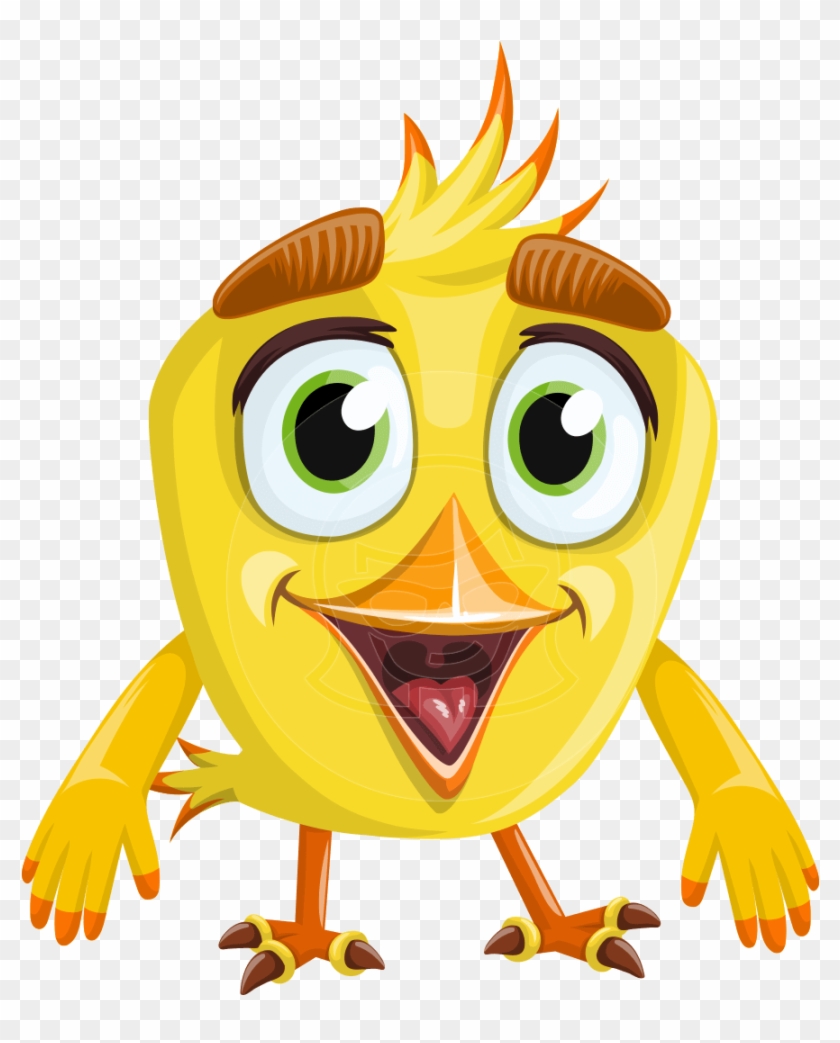 Vector Bird Cartoon Character - Cartoon Birdy #307688