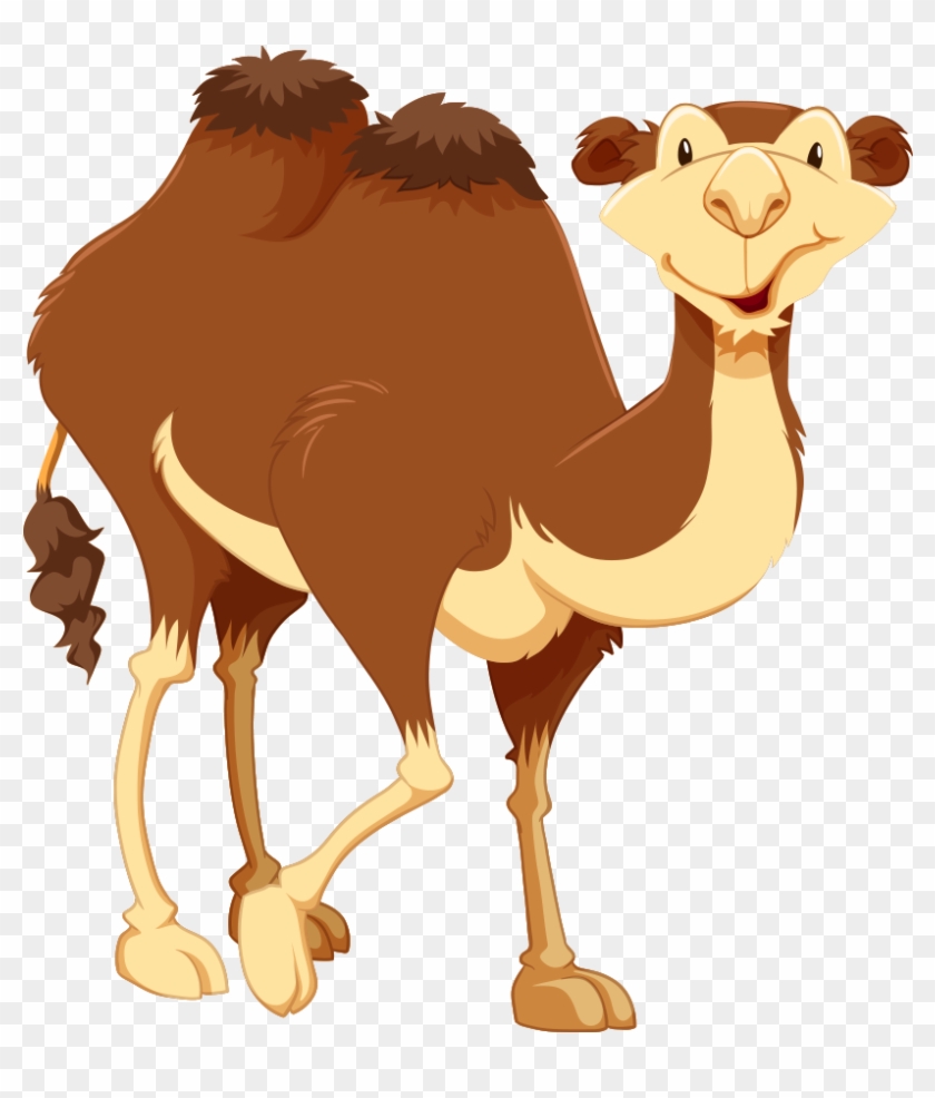 Bactrian Camel Cartoon Clip Art - Bactrian Camel Cartoon Clip Art #307720