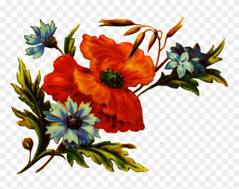 Floral Clipart For Decoration - Cliparts Decoration Png Scrapbook #307734