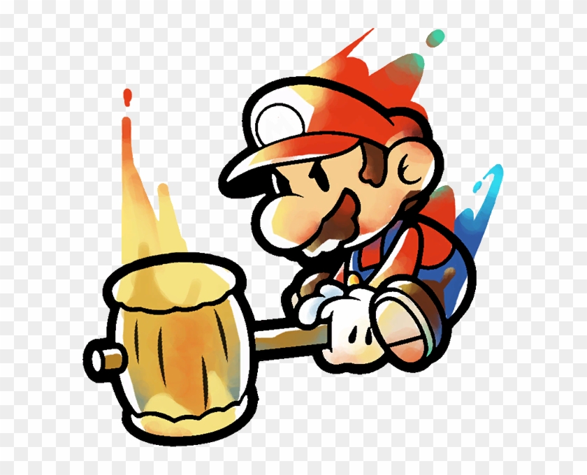 Paper Mario Mario - Paper Mario Color Splash Concept Art #307747