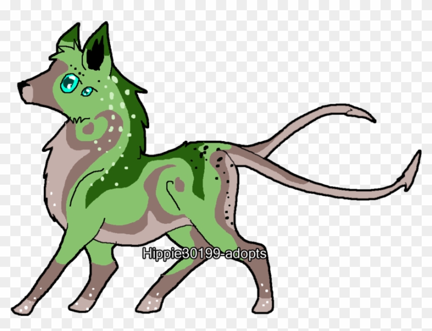 Abyssal Wolf Pup 1 By Hippie30199-adopts - Cartoon #307751